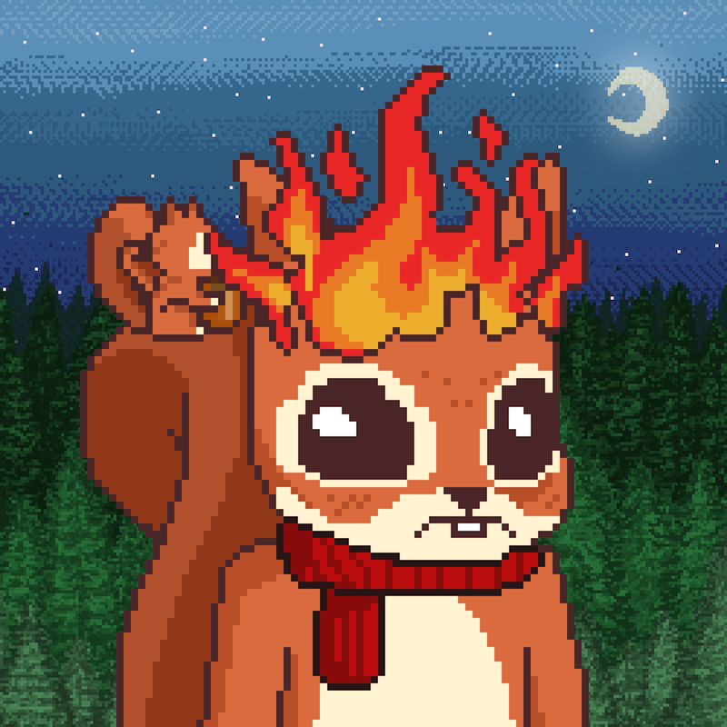 Pixel Squirrels #645